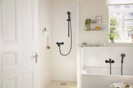 Фото смеситель для ванны hansgrohe rebris s 72443670