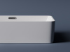 Фото раковина накладная ceramicanova element 60 см, цвет: белый cn5025