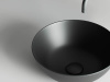 Фото раковина накладная ceramicanova element 35.8 см, цвет: черный cn6004