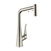 Фото смеситель для кухонной мойки hansgrohe metris 73801800