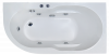Акриловая ванна Royal Bath Azur Standart RB614200ST-R 140x80 см