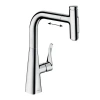 Фото смеситель для кухонной мойки hansgrohe metris select 73817000