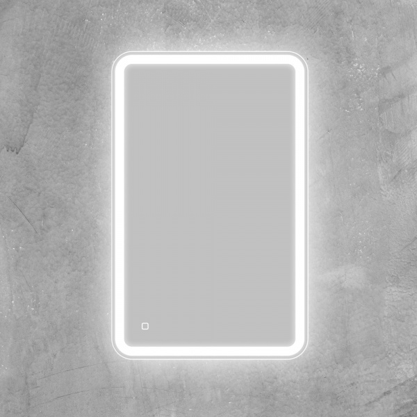 Фото зеркало с подсветкой belbagno marino 50 см spc-mar-500-800-led-tch