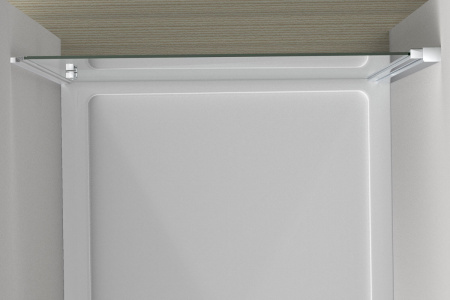 Фото душевая дверь vincea alpha 80 см vdp-3al800mt