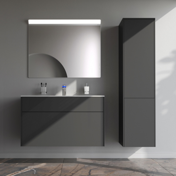 Фото тумба под раковину am.pm inspire v2.0  100 см цвет: графит m50afhx1003gm