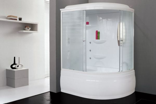Фото душевая кабина royal bath alp rb140alp-c-l 140x95 см