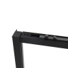Фото душевая дверь vincea slim soft 110 см vds-1ss110clb