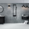 Фото душевая панель black&white seasons w1020 velvet black 1020w0