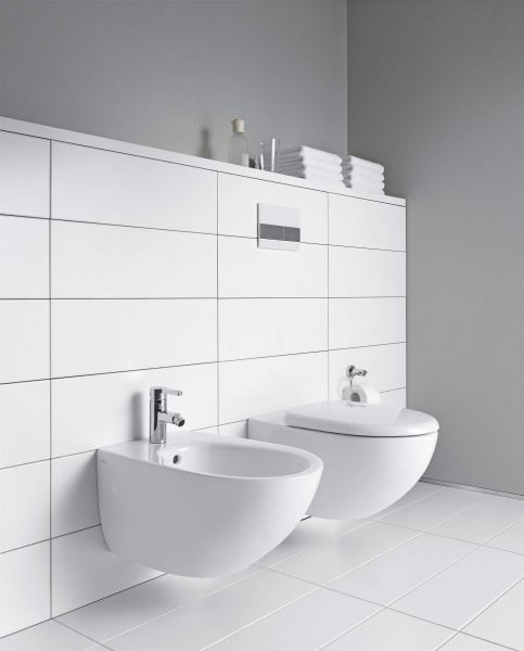 Фото биде подвесное duravit architec 58 см 2531150000