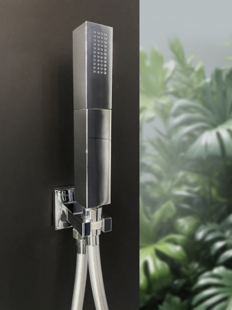 Фото встраиваемая душевая стойка с термостатом altrobagno cascata 040101 cr
