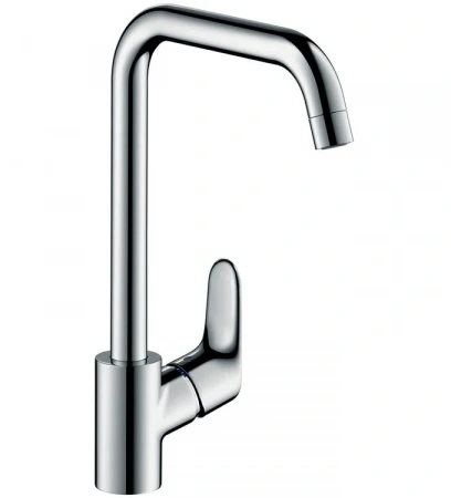 Фото смеситель для кухонной мойки hansgrohe focus е2 31820000_vstvo