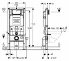 Фото инсталляция для унитазов geberit duofix up320 111.300.00.5