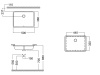 Фото раковина hatria bahia bh0500380010tu0