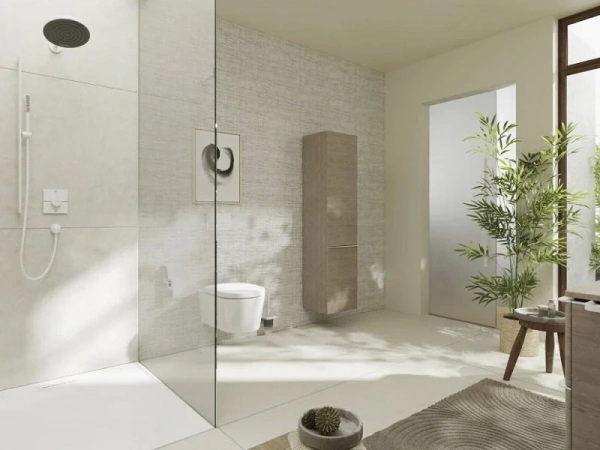Фото термостатический смеситель для душа hansgrohe shower select comfort q 15583700