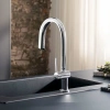 Фото смеситель для кухонной мойки hansgrohe aqittura 76801000