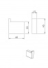 Фото крючок altrobagno aperto 081003 neop
