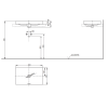 Фото раковина toto tr lavatory 60 см l4716re#xw