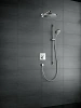 Фото термостатический смеситель для душа hansgrohe shower select 15763700