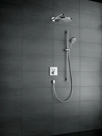 Фото термостатический смеситель для душа hansgrohe shower select 15763700