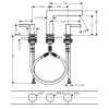 Фото смеситель для раковины hansgrohe finoris 76033000