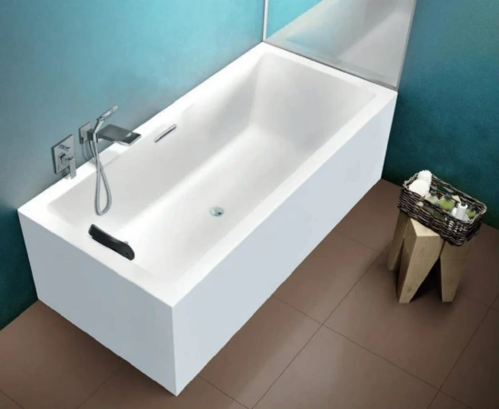 Фото акриловая ванна riho rethink cubic 160x70 см b104001005