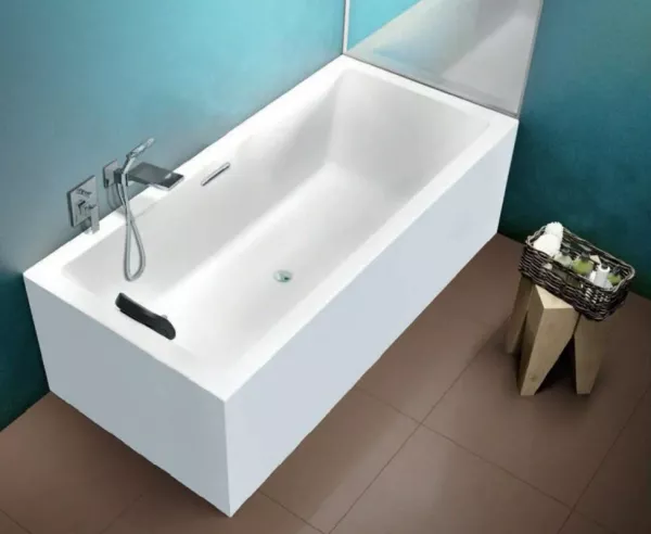 Фото акриловая ванна riho rethink cubic 180x80 см b106001005