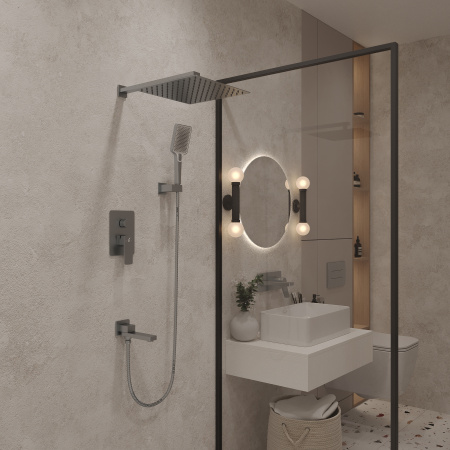 Фото душевой комплект oliveeka хром ol-939003-cr
