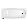 Акриловая ванна Whitecross Layla 180x80 см Line 0102.180080.100.LINE.BR
