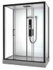 Душевая кабина Black&White Galaxy 160x85 см G8010