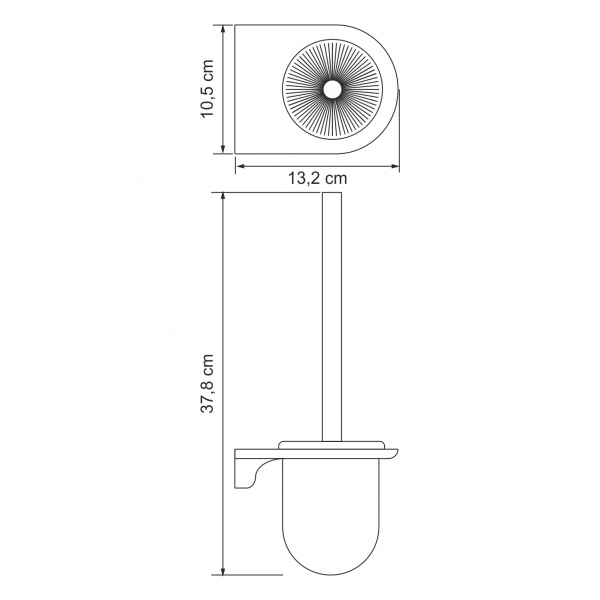 Фото ершик wasserkraft kammel k-8327