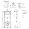 Фото унитаз с инсталляцией am.pm inspire 2.0 is47051.50a1700