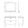 Фото зеркало comforty монако 100 см 4136986