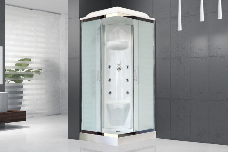 Фото душевая кабина royal bath нр rb90hp7-wc-ch 90x90 см