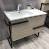 Тумба с раковиной Comforty Дюссельдорф 90 см 00-00004093