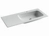 Раковина накладная Ceramicanova Element 101 см, цвет: белый CN7015