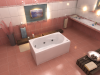 Фото акриловая ванна bas кэмерон 120x70 см в 00018