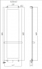 Фото злектрический полотенцесушитель allen brauinfinity 140x44 см 00325639