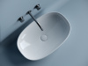 Фото раковина накладная ceramicanova element 60 см, цвет: белый cn5039
