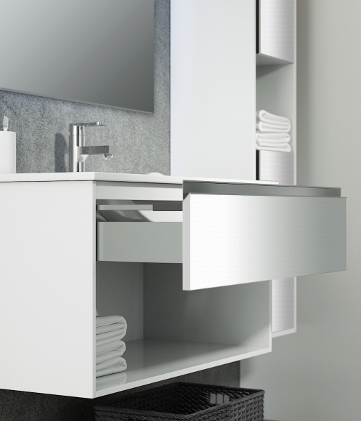 Фото тумба с раковиной sanvit контур 75 см kkont075w