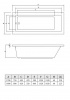 Фото акриловая ванна c-bath semela 170x75 см cbq014001