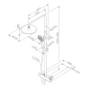 Фото душевая стойка am.pm like f0780422