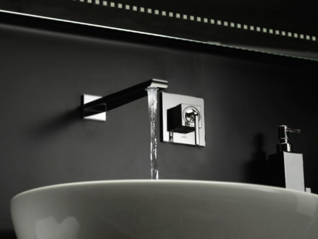 Фото смеситель для раковины webert wolo, цвет: хром wo830607015