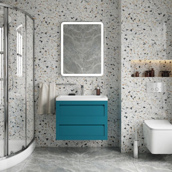 Фото тумба под раковину art&max platino 75 см am-platino-750-2c-so-tm