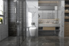 Фото унитаз с инсталляцией abber rechteck ac1201-ac0105-ac0121mch