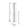 Фото электрический полотенцесушитель indigo style 3 pro 150/13 lspre150-13gfmrt
