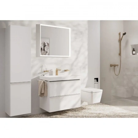 Фото смеситель для раковины hansgrohe tecturis e 73011140