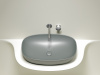 Фото раковина накладная ceramicanova element 60 см, цвет: антрацит cn6049mh