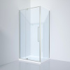 Душевое ограждение Black&White Stellar Wind 100x80 см S818 CC