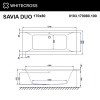 Фото акриловая ванна whitecross savia duo 170x80 см soft 0103.170080.100.soft.br
