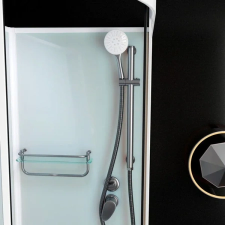 Фото душевая кабина frank f412l/r white 120x80 см 412012